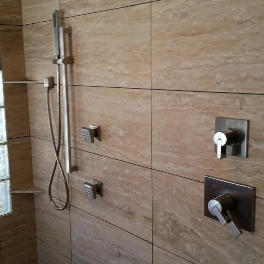 Shower fixture installation for Water Heater Installation in Suffield